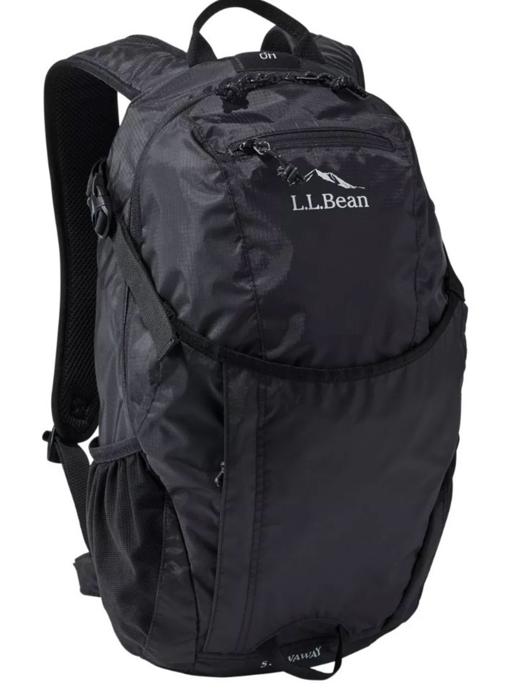 🌼L.L. BEAN STOWAWAY ULTRALIGHT BLACK BACKPACK🌼